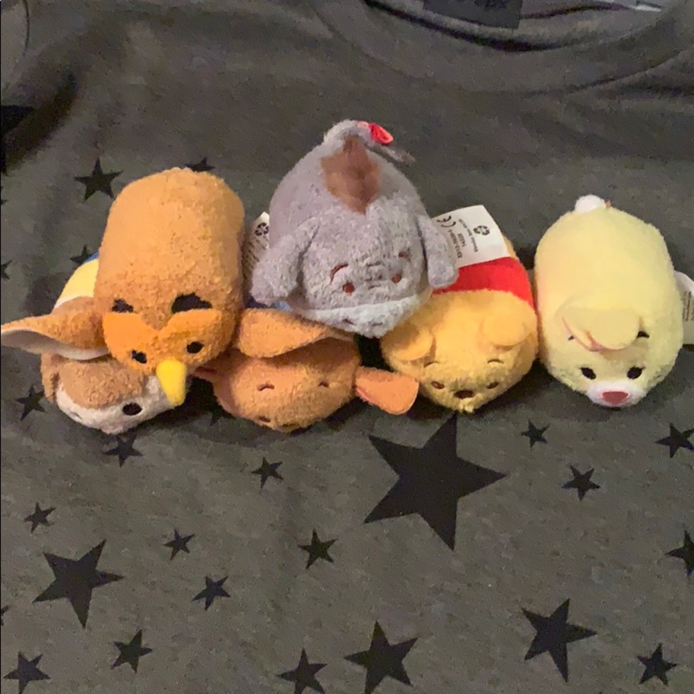 Tsum tsum Disney Pooh and friends